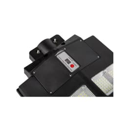 Lampa solara stradala, cu telecomanda, senzor de miscare si lumina, suport prindere, 800 LED-uri, IP65, ABS, 25AH, 500W, temperatura culoare 6500K, 67.6x34.8x7.2 cm, autonomie 10-12 ore, negru 3