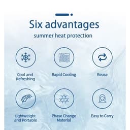 Dispozitiv De Racorire Tip Guler,, Pentru Scaderea Temperaturii Corpului, Cu Racire Rapida, Reutilizabil, Non-Toxic, TPU, Diametru de 120 mm 8