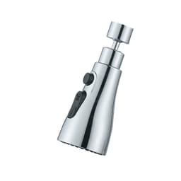 Extensie Robinet Bucatarie,, Universal, 3 Moduri de Curgere Apa, Otel Inoxidabil, Rotire 360 de Grade, Cap Pivotant, Adaptor Baterie Bucatarie, 9.7x5.1 cm, Gri 1