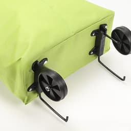 Geanta Pliabila,, 2 in 1, Carucior cu Roti, pentru Cumparaturi, 19 l, Verde, Plastic, 39 x 46 x 12 cm 7