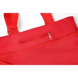 Geanta Pliabila,, 2 in 1, Carucior cu Roti, pentru Cumparaturi, 19 l, Rosu, Plastic, 39 x 46 x 12 cm 4