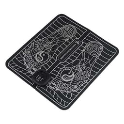 Covoras de Masaj pentru Picioare, EMS, 4 Niveluri de Intensitate, Incarcare USB, Ecran LED, Telecomanda Inclusa, Negru 2