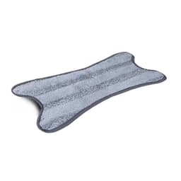 Rezerva Mop Plat,, din Fibre Superfine, Lavabila, 15 x 38 cm, Argintiu 1