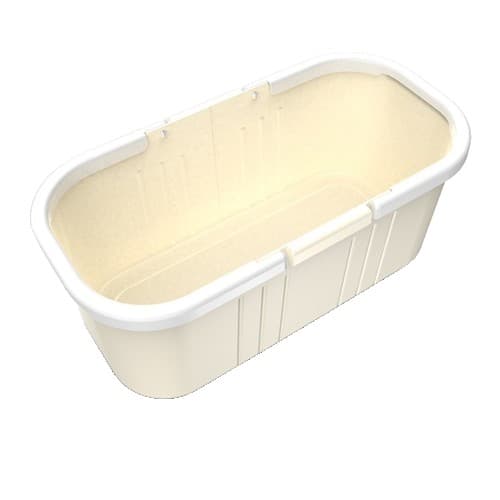 Galeata pentru Mop Plat,, 45 x 25 x 17.8 cm, Compatibilia cu Mop, 37 x 15 cm, Galben