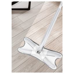 Mop Plat,, cu Sistem de Stoarcere, 4 Lavete Incluse, Lungime Telescopica 140 cm, Argintiu 4