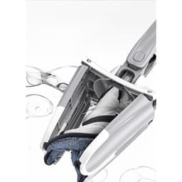 Set Mop Plat + Galeata,, cu Sistem de Stoargere, Lungime Telescopica 140 cm, Argintiu/Galben 6