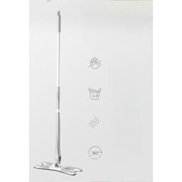 Set Mop Plat + Galeata,, cu Sistem de Stoargere, Lungime Telescopica 140 cm, Argintiu/Galben 8