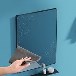 Laveta Magica din Microfibra,, pentru Stergerea Sticlei, fara Scame, Absorbanta, 20x30 cm, Gri 3