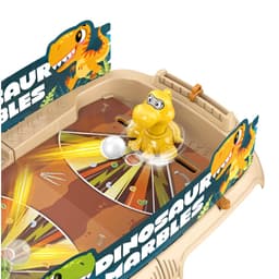 Joc de Masa Interactiv Dino Marbles pentru Copii,, 4 Mingi, Tabela Scor, 40.7x27x14 cm, Maro 2