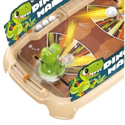 Joc de Masa Interactiv Dino Marbles pentru Copii,, 4 Mingi, Tabela Scor, 40.7x27x14 cm, Maro 3