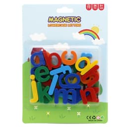Set 26 Litere,, Magnetice, pentru Frigider, din Plastic, +3 Ani, 13 x 18 x 14 cm, Multicolor 1