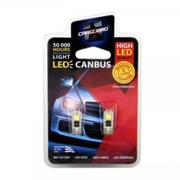 LED de Pozitie T10 12V 3W 36lm set 2buc CAN103 Carguard 2