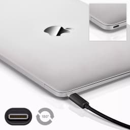 Cablu adaptor USB Type C tata - mini USB 5 pini 2.0 1m negru Goobay 3