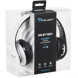 Casti audio stereo fara fir cititor SD radio Azusa 5