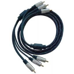 Cablu 3x RCA - 3x RCA 1.5m GOLD Profesional 2