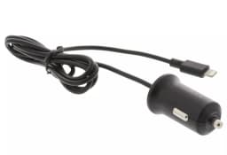 Incarcator auto 2.4A Apple Lightning negru Sweex 2