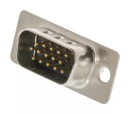 Mufa VGA tata 15 pini 3 randuri cu terminale de lipire CONNFLY 1