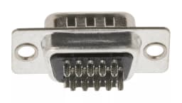 Mufa VGA tata 15 pini 3 randuri cu terminale de lipire CONNFLY 4