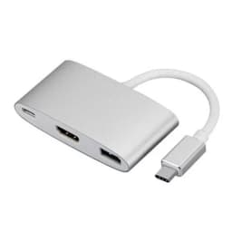 Cablu adaptor USB 3.1 USB Type C la HDMI 4K x 2K +USB 3.0 +USB 3.1 mama 1