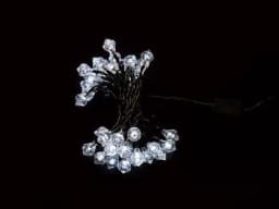 Ghirlanda luminoasa forma de diamant 40 LED-uri albe lumina rece WELL 1