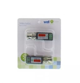 Video balun cu surub pentru cablu UTP/FTP Well 2