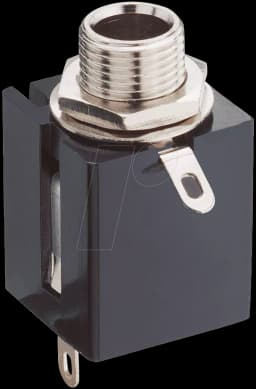 Conector alimentare 6.3 mm sasiu stereo Lumberg 1