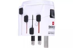 Adaptor priza universal 3 P tata - Schuko mama Skross 7