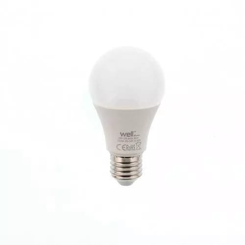 Bec cu LED A60 E27 12W 230V 950lm lumina rece Basic Well