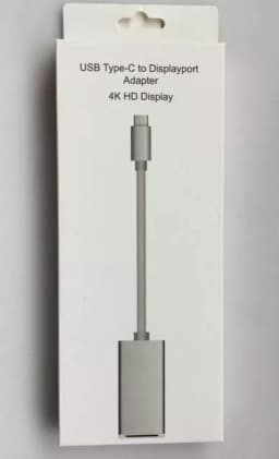 Cablu adaptor USB Type C la Displayport mama 4K 2K Plug&Play 2