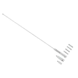 Antena auto 52cm cu 6 adaptoare Sunker A2 1