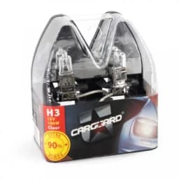 Set de 2 becuri Halogen H3 100W +90% intensitate 12V Carguard 4