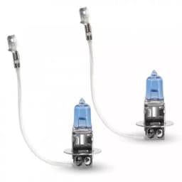 Set de 2 becuri Halogen H3 55W +50% Alb Xenon 12V Carguard 1