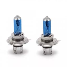 Set de 2 becuri Halogen H4 90W +110% intensitate Alb Xenon 12V Carguard 1