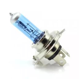 Set de 2 becuri Halogen H4 90W +110% intensitate Alb Xenon 12V Carguard 4