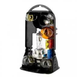 H4 +becuri de rezerva si sigurante 12V Carguard 1