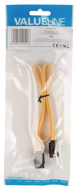 Cablu intern SATA 7 Pini mama - SATA 7-Pini mama 0.5m Valueline 2
