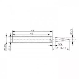 Varf letcon de lipit 28011 2buc 28941 Fahrenheit 2