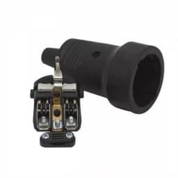 Priza volanta 250V 50Hz 16A neagra 05939 2