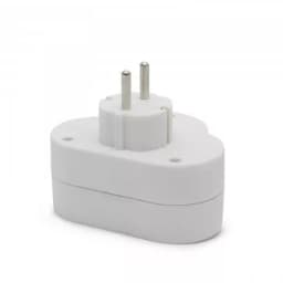 Distribuitor 1 la 2 schuko cu intrerupator Delight 2