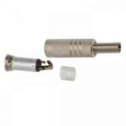 Mufa Jack 3.5 mm stereo mama metal Goobay 3