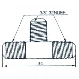 Adaptor F mama la 2x F mama Goobay 2