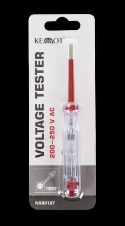 Tester tensiune 200-250V Kemot 2