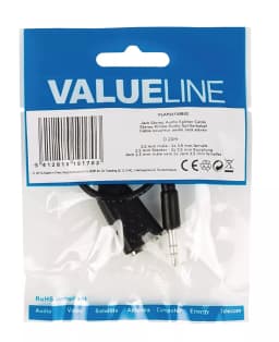 Splitter audio stereo 3.5 mm tata - 2x 3.5 mm mama 0.2m Valueline 2