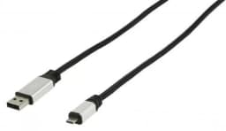 Cablu USB 2.0 A tata - Micro USB B tata 1.8m Konig 1