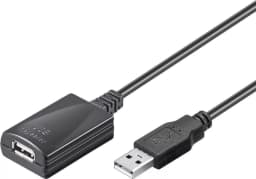 Cablu prelungitor USB activ 5m USB 2.0 Goobay 1