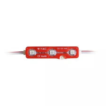 Modul 3 LED-uri SMD5050 rosu IP67 V-TAC