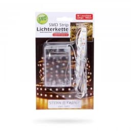 Banda LED x30 1m alb cald +cablu 0.8m cu baterie 3x AA Family Decor 3