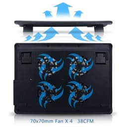 Cooler Pad laptop L112A SMART FOX JOA 350x250x20mm 38CFM 21dBA 0.22A 3