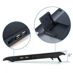 Cooler Pad laptop L112A SMART FOX JOA 350x250x20mm 38CFM 21dBA 0.22A 4