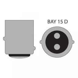 LED de frana 12V 18 LED SMD alb 290lm BAY15D Carguard 2
